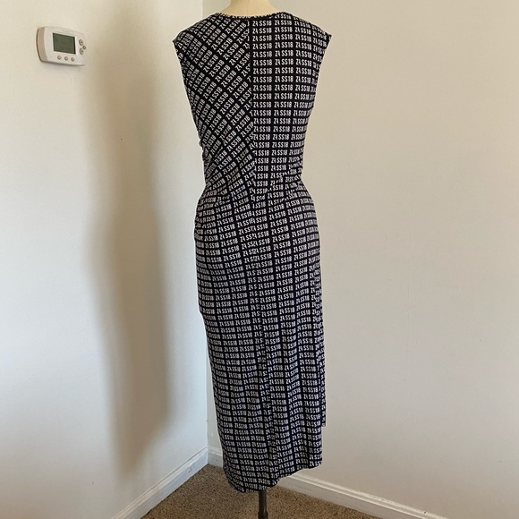 ZARA Special Collection Asymmetric Midi Dress - Picture 4 of 4
